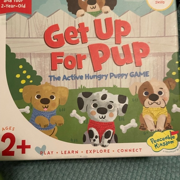 Get Up For Pup Cooperative Learning Game Peaceable Kingdom - 100% Complete - Picture 6 of 13